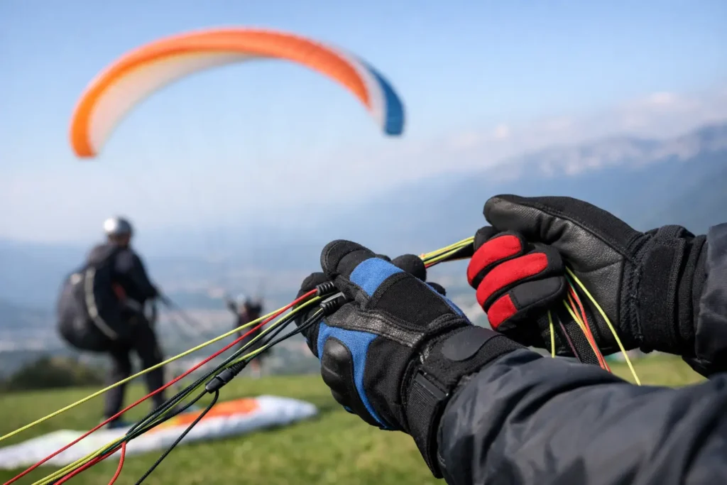 Gants parapente 2 lignes - bien les choisir