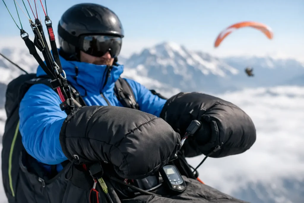 Manchons parapente - est ce bien utile ?