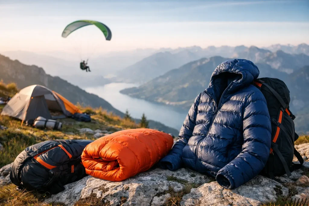Quelle veste pour le vol bivouac ? Le bon choix entre compacité et chaleur